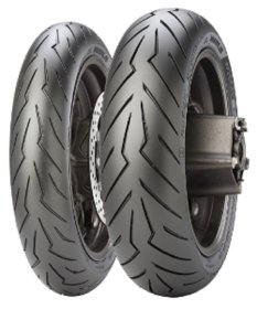 Pirelli Diablo Rosso Scooter Front
